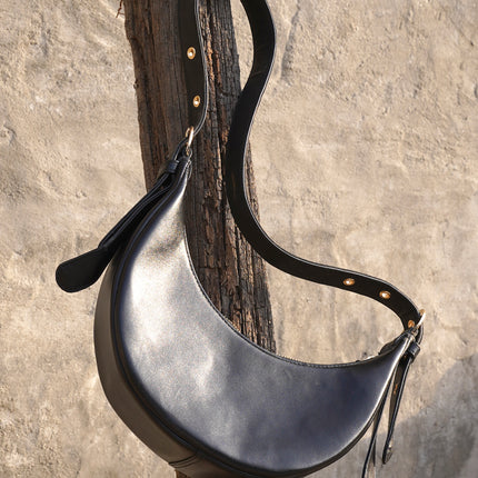 halfmoonclassicshoulderbagblack_3 - HASHTACK hashtack.in