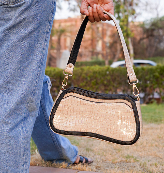 CROCO Baguette - BEIGE