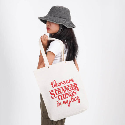 Stranger Things Canvas Tote Bag - HASHTACK