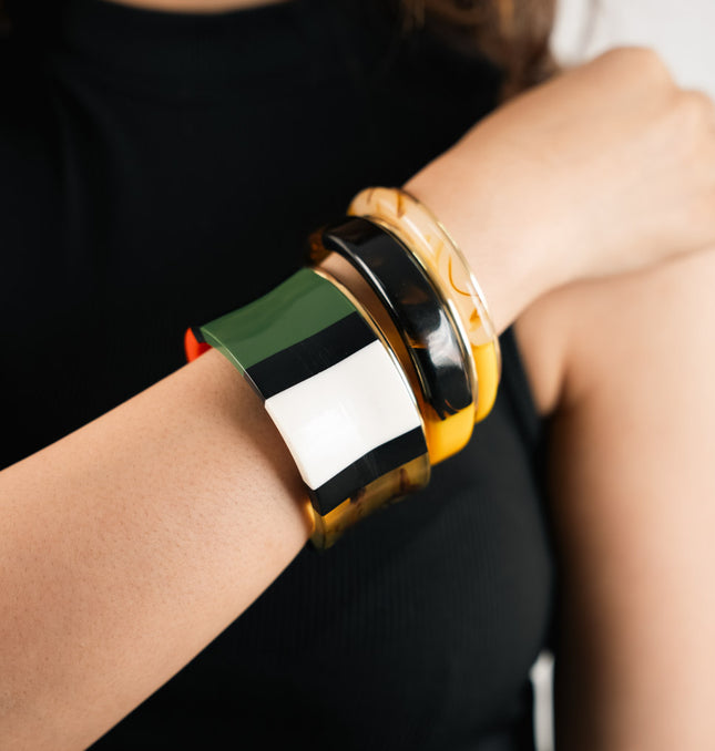 Color Rush Resin Bangles