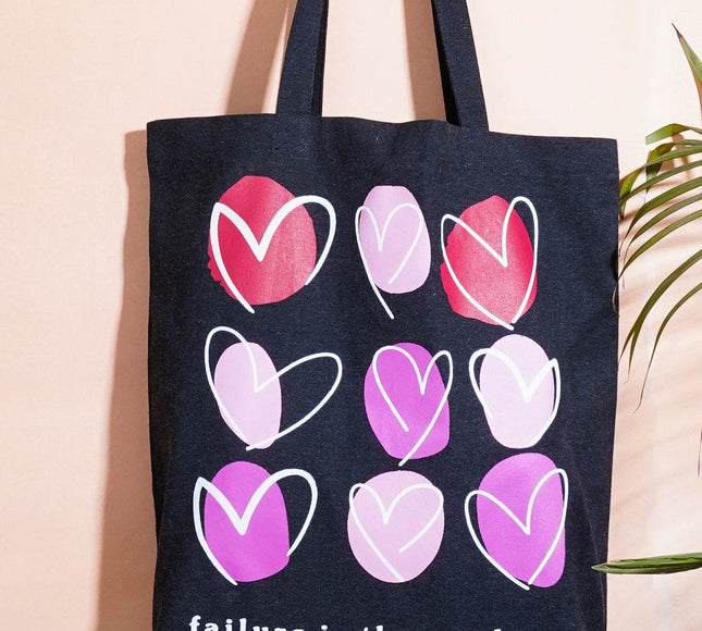 Failure Is The Mother Of Success Tote Bag - Grey - HASHTACK