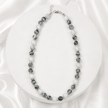 Monochrome Harmony Necklace - HASHTACK