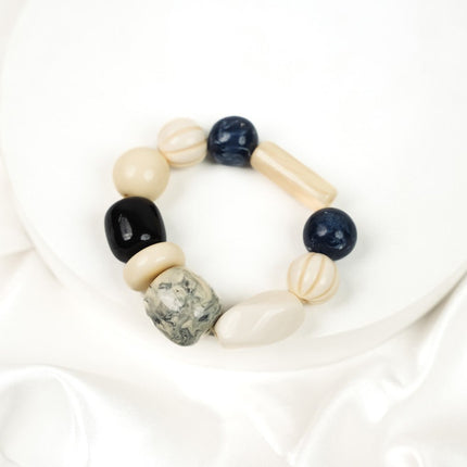 Monochrome Statement Bracelet - HASHTACK