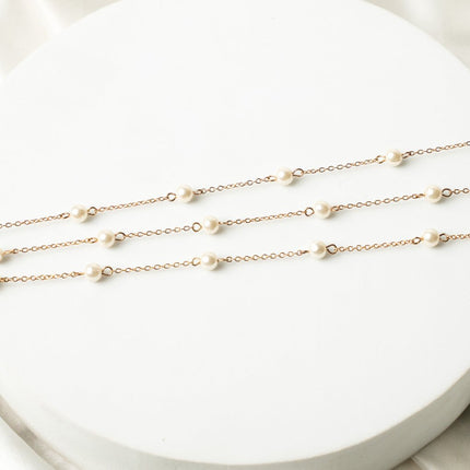 Pearl Drape Layered Waist Chain - HASHTACK