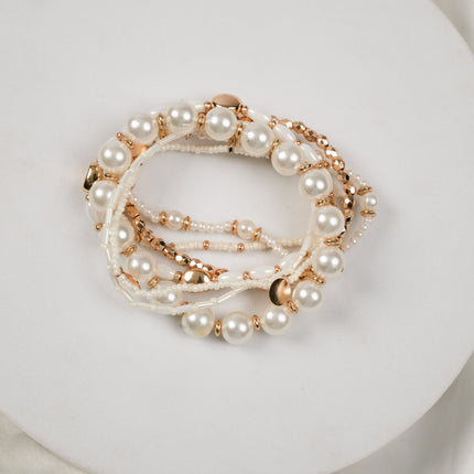 Pearl Garden Multi-Strand Bracelet Set - HASHTACK