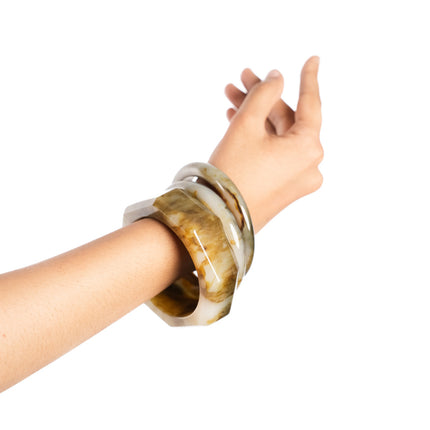 sculptural-glass-resin-bangles_jpg - HASHTACK hashtack.in