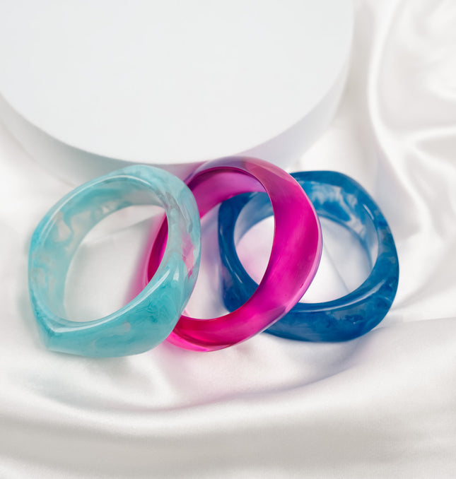 Neon Splash Chunky Bangles