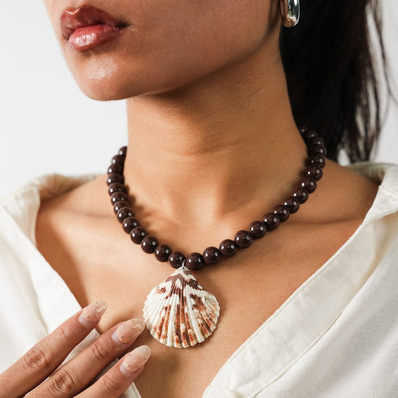 Seaside Mocha Necklace