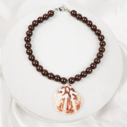 Seaside Mocha Necklace - HASHTACK