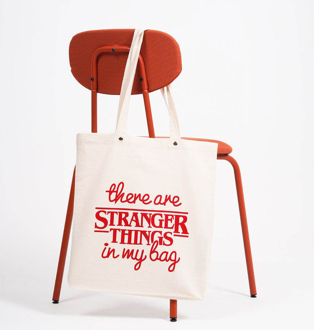 Stranger Things Canvas Tote Bag - HASHTACK