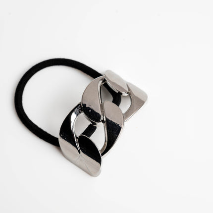 Silver Chain Rubber Band - HASHTACK