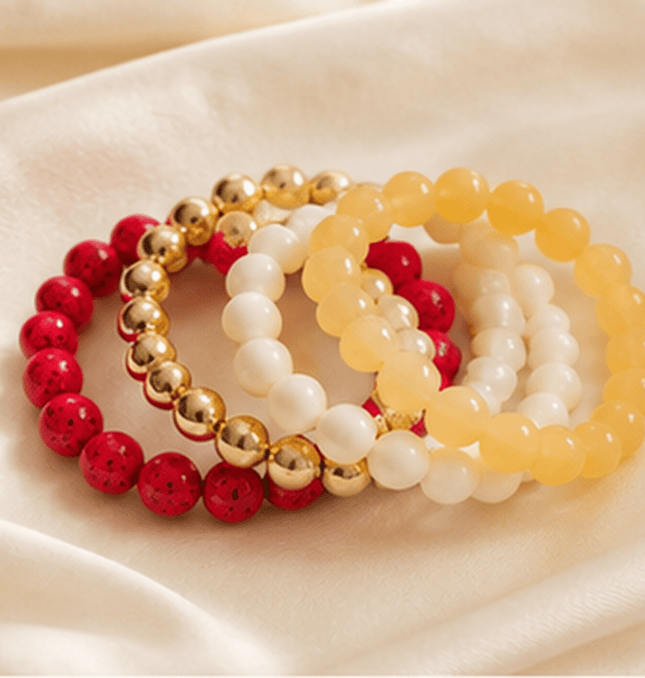 Sunset Bead Bracelet - HASHTACK
