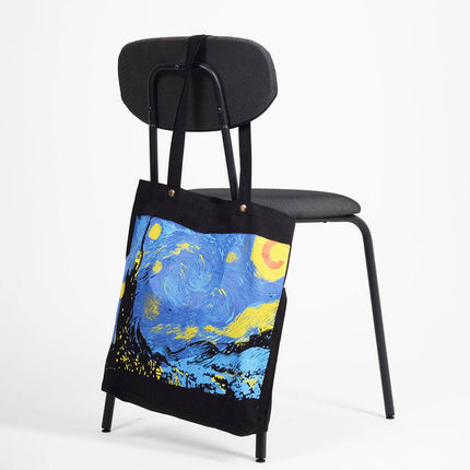 Van Gogh Canvas Tote Bag - HASHTACK