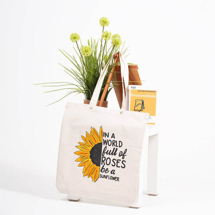 In A World Full of Roses Canvas Tote Bag - HASHTACK